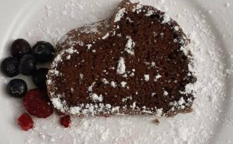 Emu egg cake