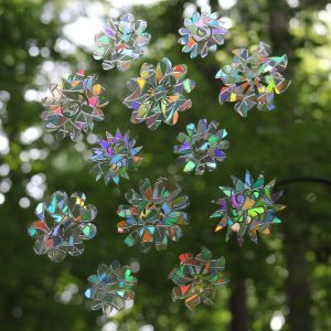 Pinwheel Flower Decals - Set of 12