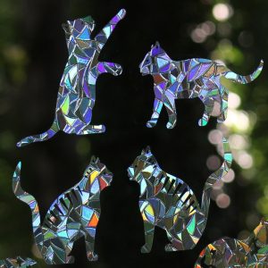 Cats Window Decals - Set of 8